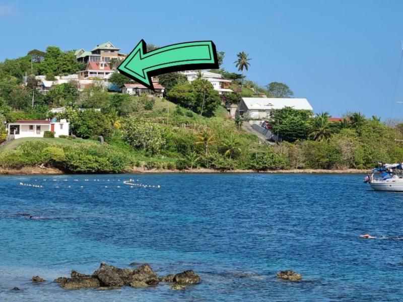 Villa Nautilia, Vue Mer, Proche Plage レ・トロワ・イレ エクステリア 写真