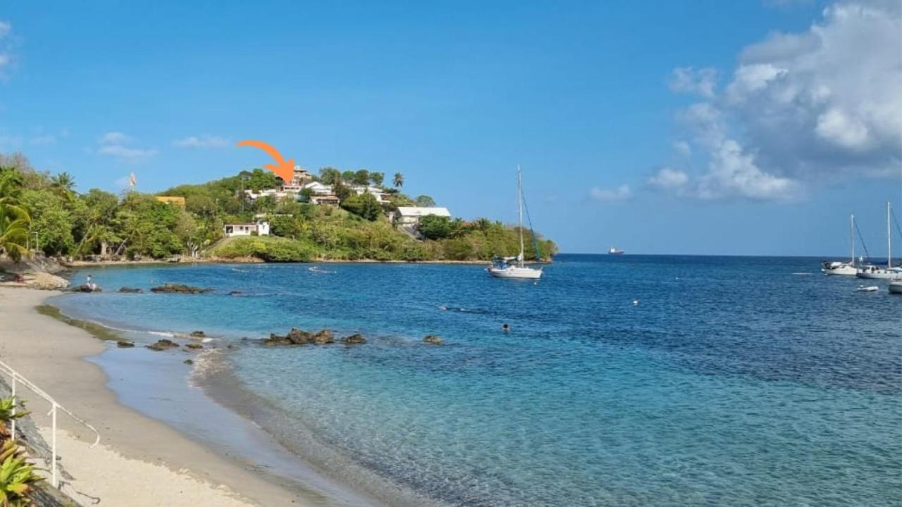 Villa Nautilia, Vue Mer, Proche Plage レ・トロワ・イレ エクステリア 写真